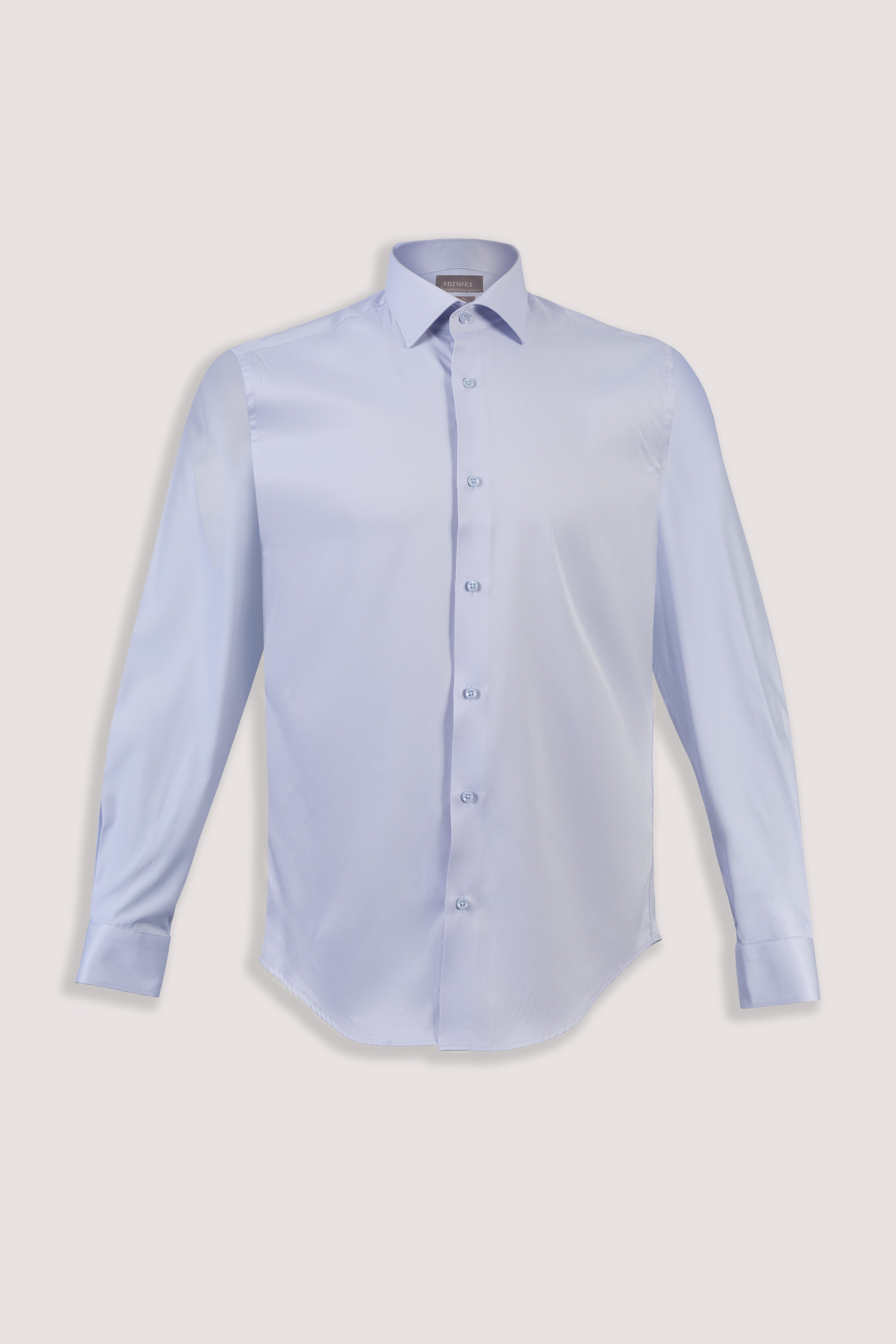 Light Blue Pin Stripe Cotton Shirt