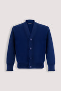 Navy Cotton Cardigan