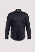 Black Stud Tuxedo Shirt