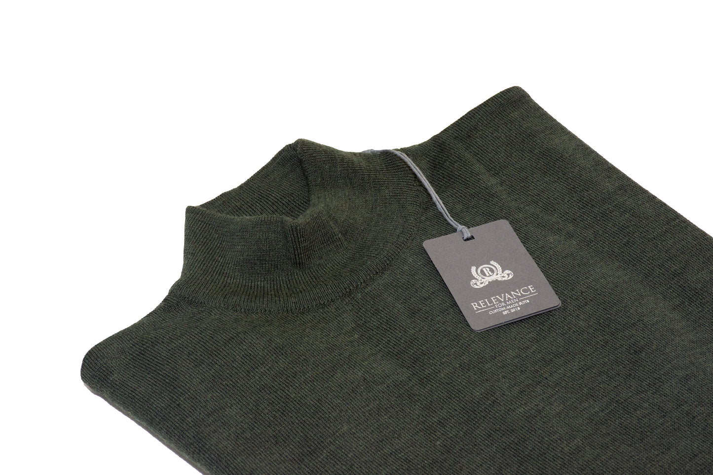 Poloneck Olive Green