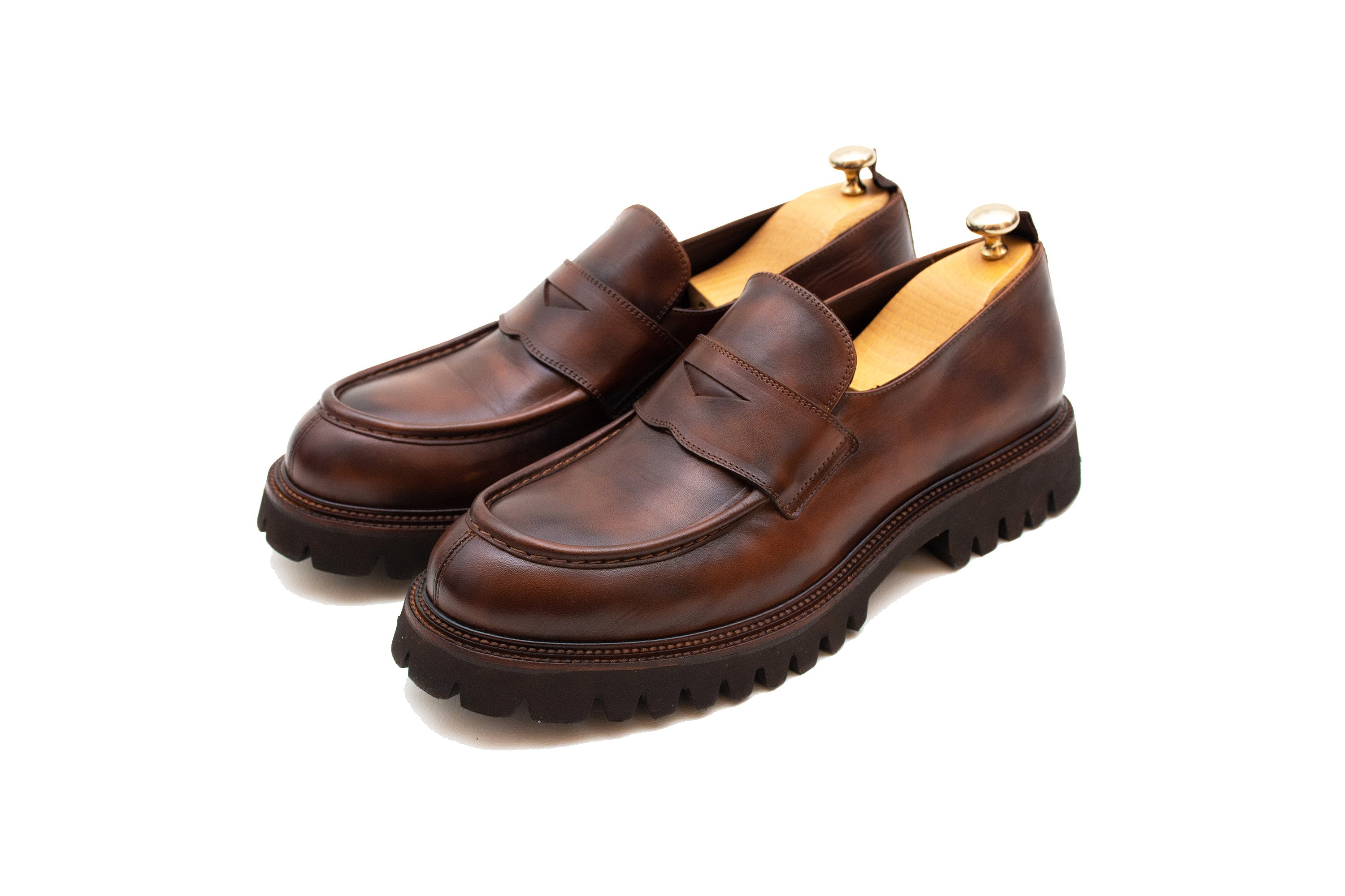 Ox Brown Loafer Shoes