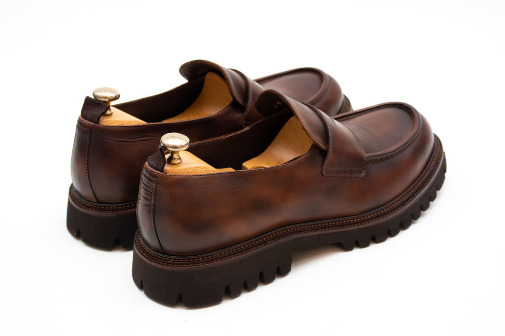 Ox Brown Loafer Shoes