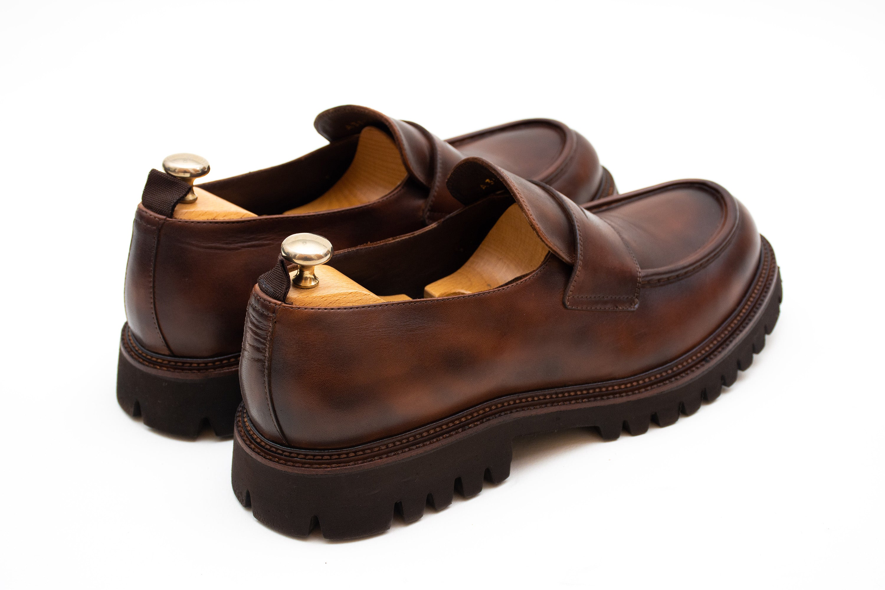 Ox Brown Loafer Shoes
