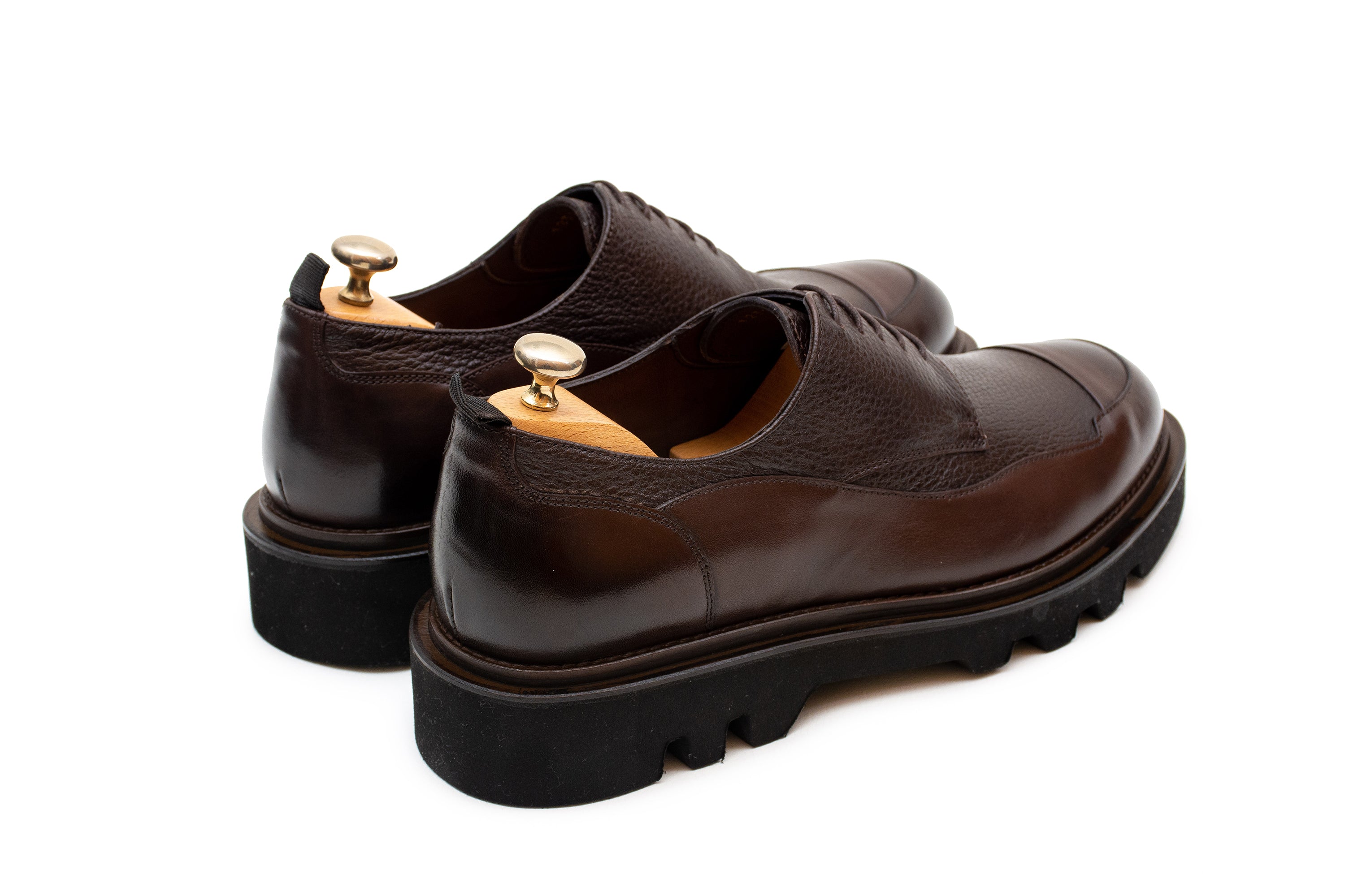 Grandeur Derby Lace up Brown Shoe