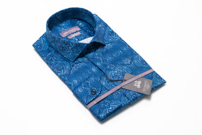 Lagoon Jacquard Satin Shirt