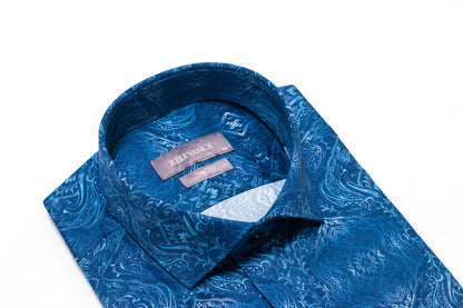 Lagoon Jacquard Satin Shirt