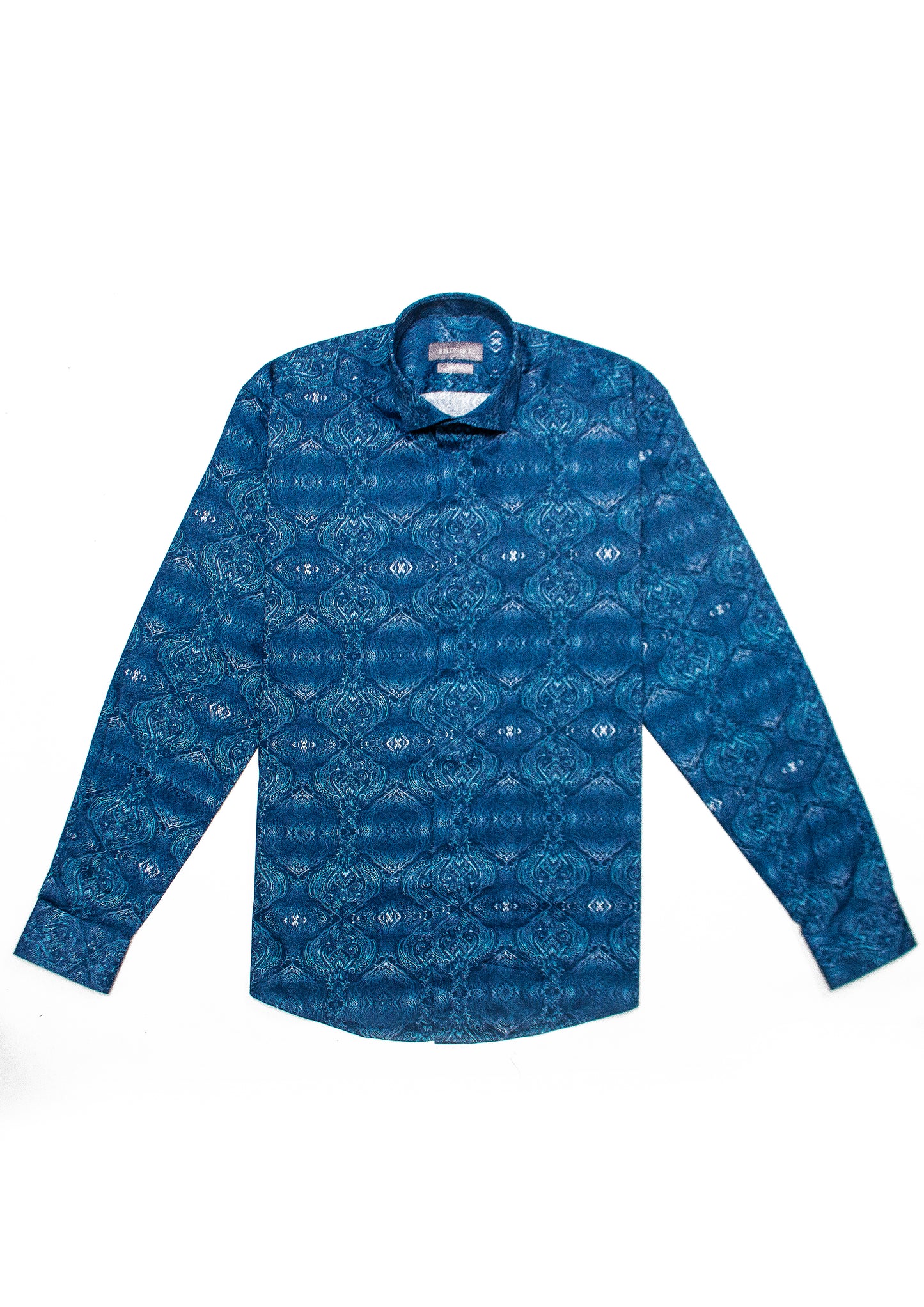 Lagoon Jacquard Satin Shirt