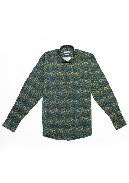 Amalfi Jacquard Satin Shirt