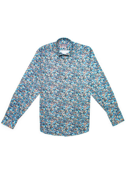 Marina Jacquard Satin Shirt