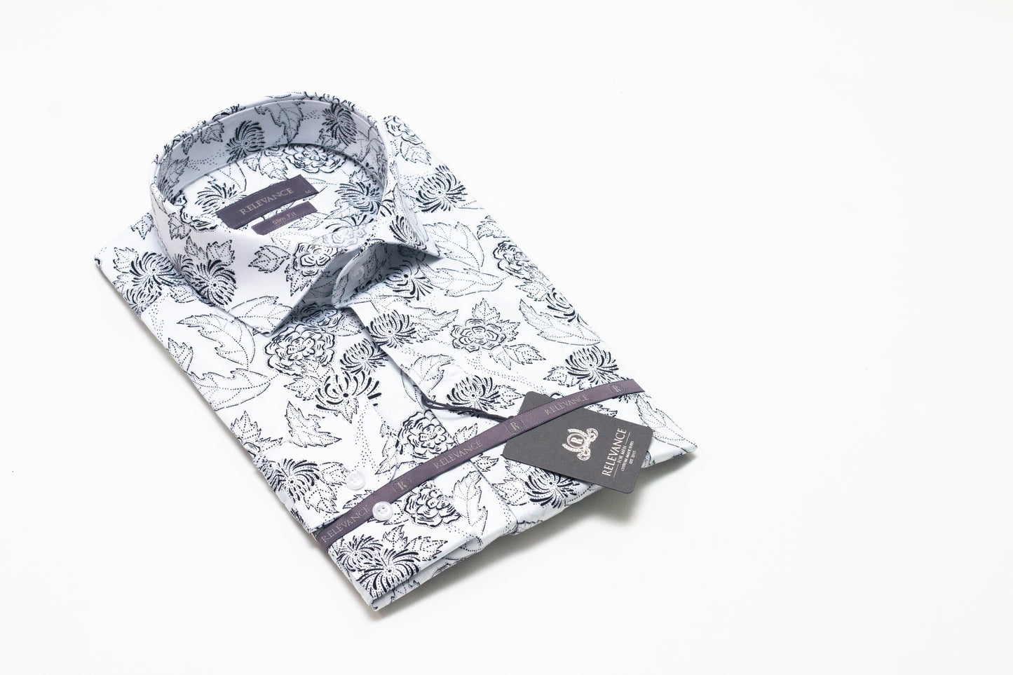 Oslo Jacquard Satin Shirt