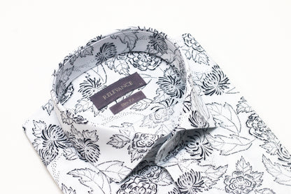 Oslo Jacquard Satin Shirt