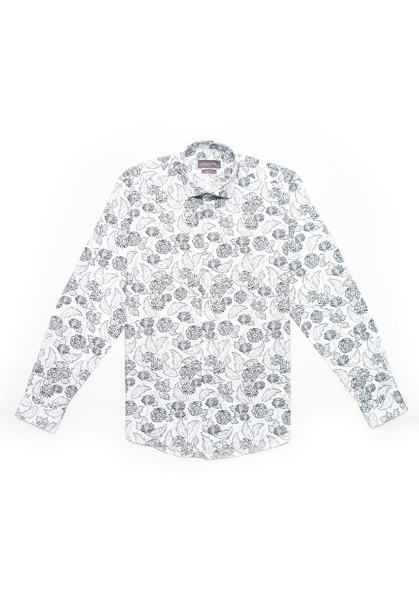 Oslo Jacquard Satin Shirt